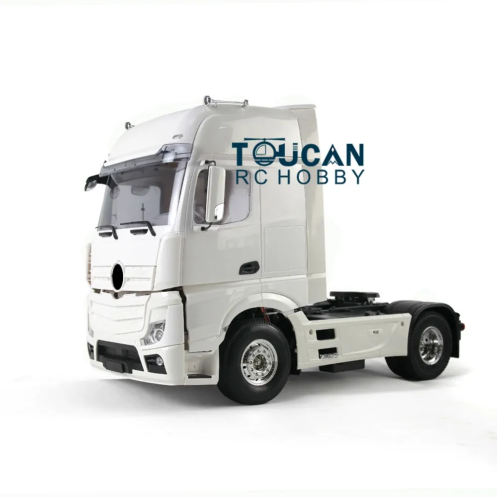 Venda dos EUA TOUCAN 1/14 RC 2 eixos DIY trator caminhão reboque carro KIT modelo carro de motor