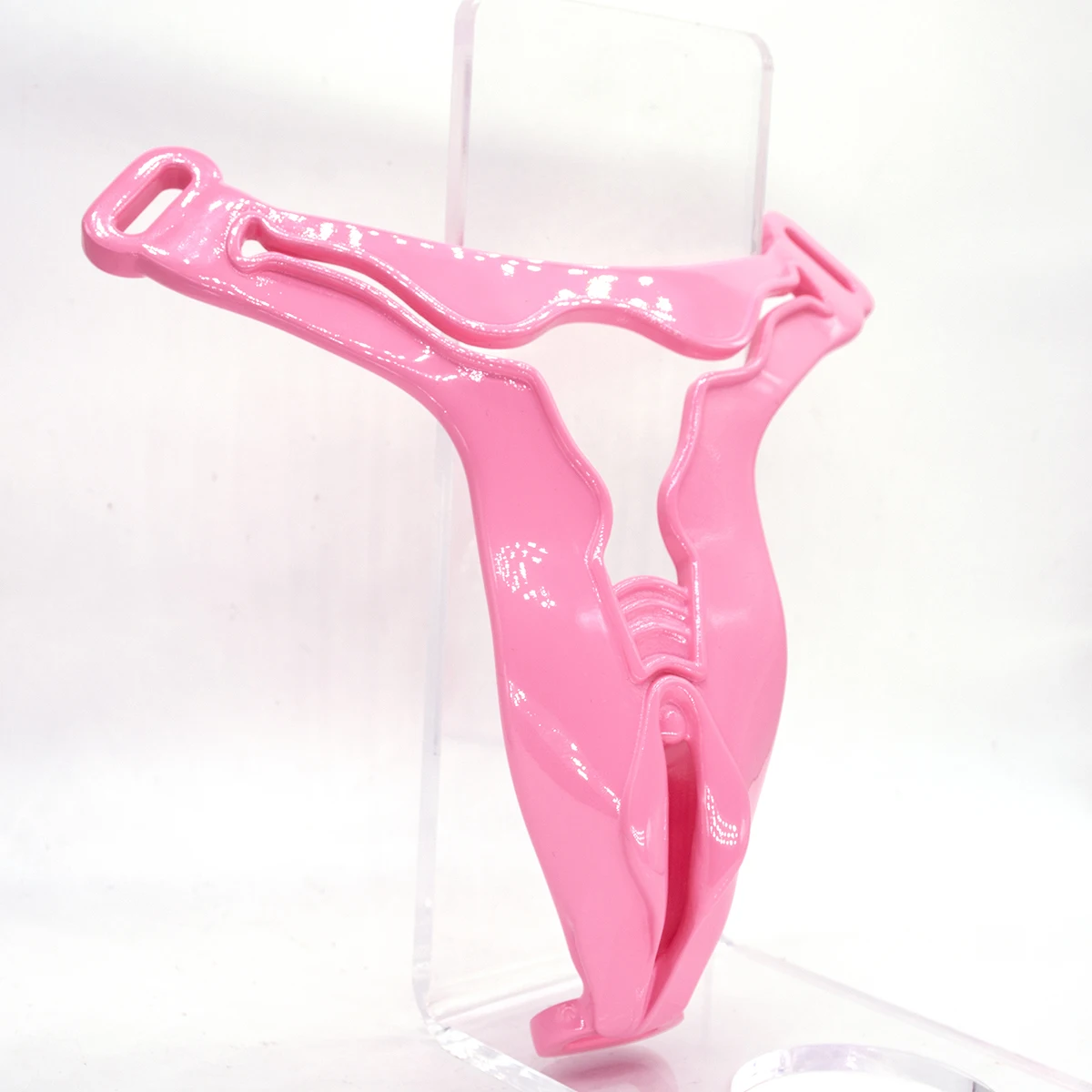 ذكر سيسي العفة قفص القضيب BDSM القضيب الامتناع عن ممارسة الجنس قابل للتعديل العفة السراويل العفة قفل حزام لعبة الجنس للرجال المتعة الجنسية #5