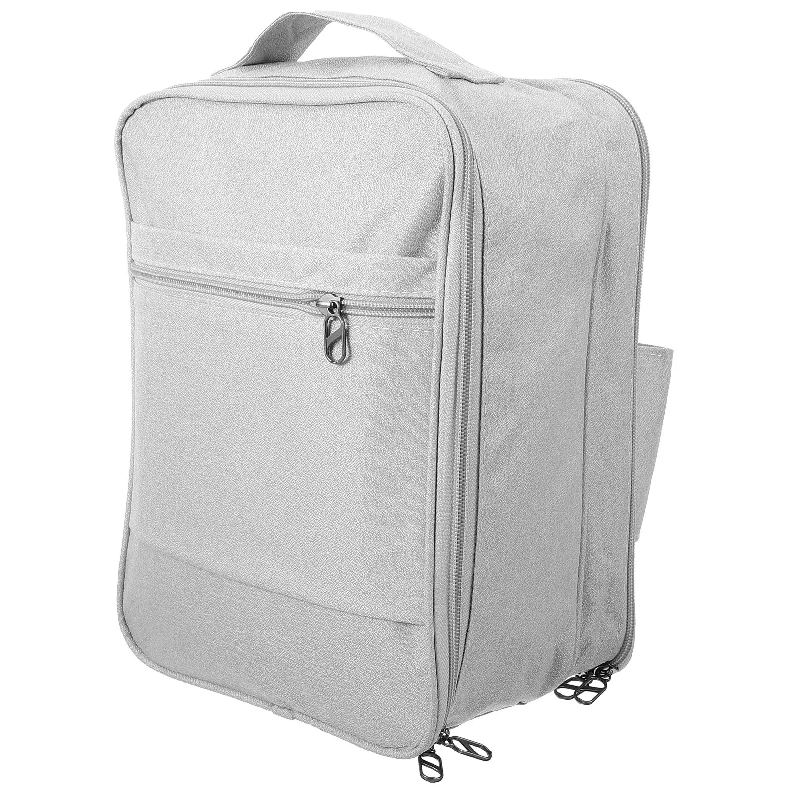 

Multifunctional Travel Shoe Bag Dustproof Oxford Textile Storage Organizer with Zipper for Fitness Outdoor Daily Use
