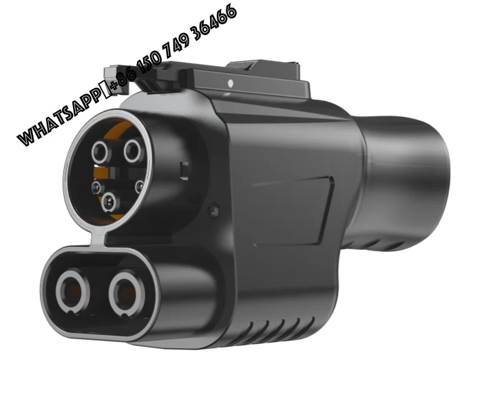 Customized DC 250KW Fast Charging Plug Adapter for Tesla CCS1/J1772 Inlet New Supports Any Level 3 Fast Charging Station