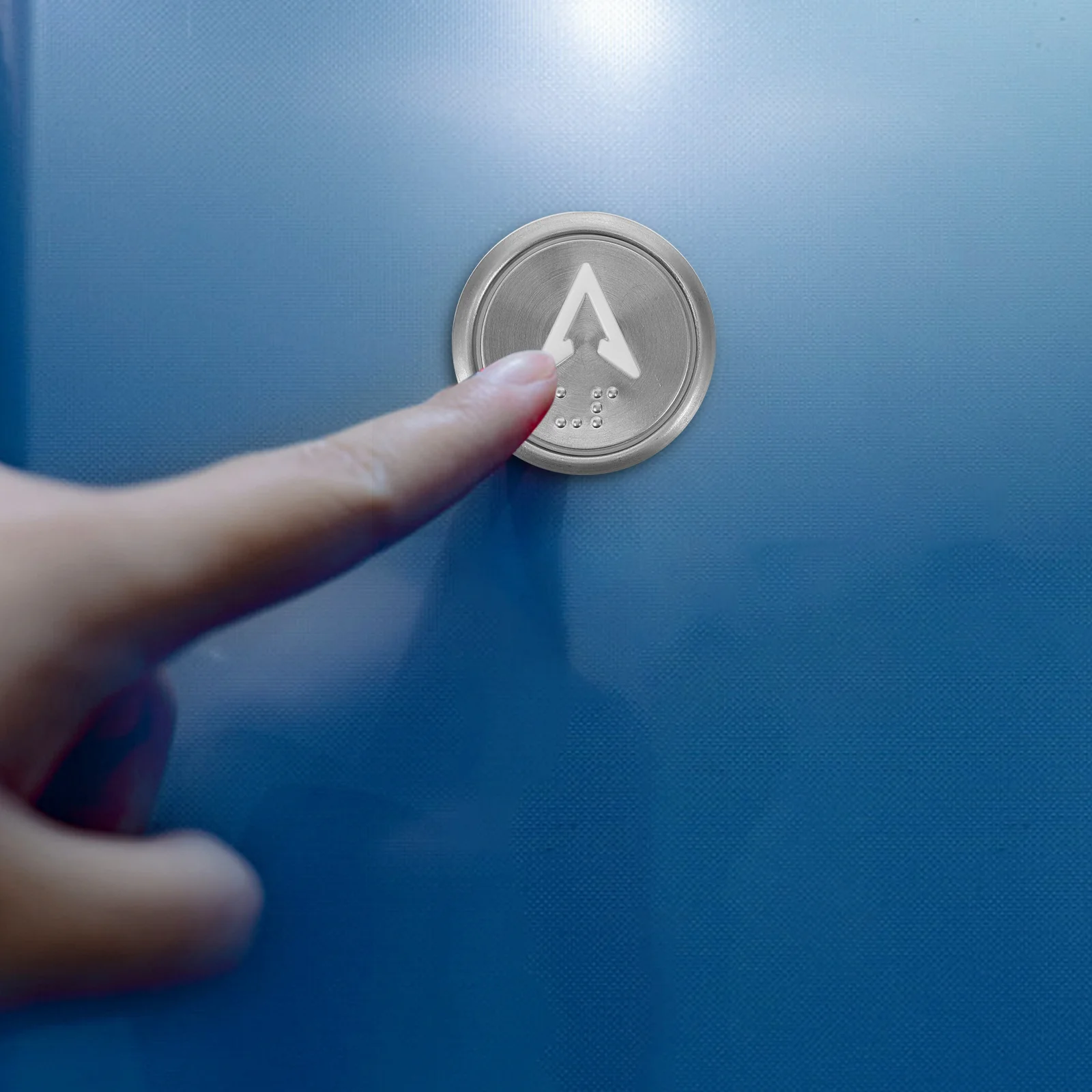 Botón de ascensor de 36mm, botones redondos de liberación de acero inoxidable para apartamentos, edificios de oficinas, duraderos y duraderos