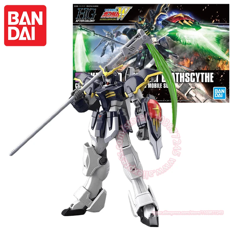 BANDAI HGAC 1/144 XXXG-01D GUNDAM DEATHSCYTHE MOBILE SUIT Assembled Model Children's Toy Birthday Gift Animation Peripherals