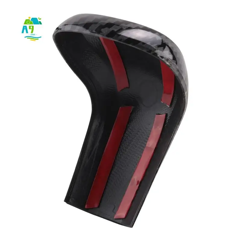 

A09E-спортивный стиль, углеродное волокно, накладка на ручку переключения передач для Toyota Camry 2018-2020, Avalon Corolla Hatchback 2019 202