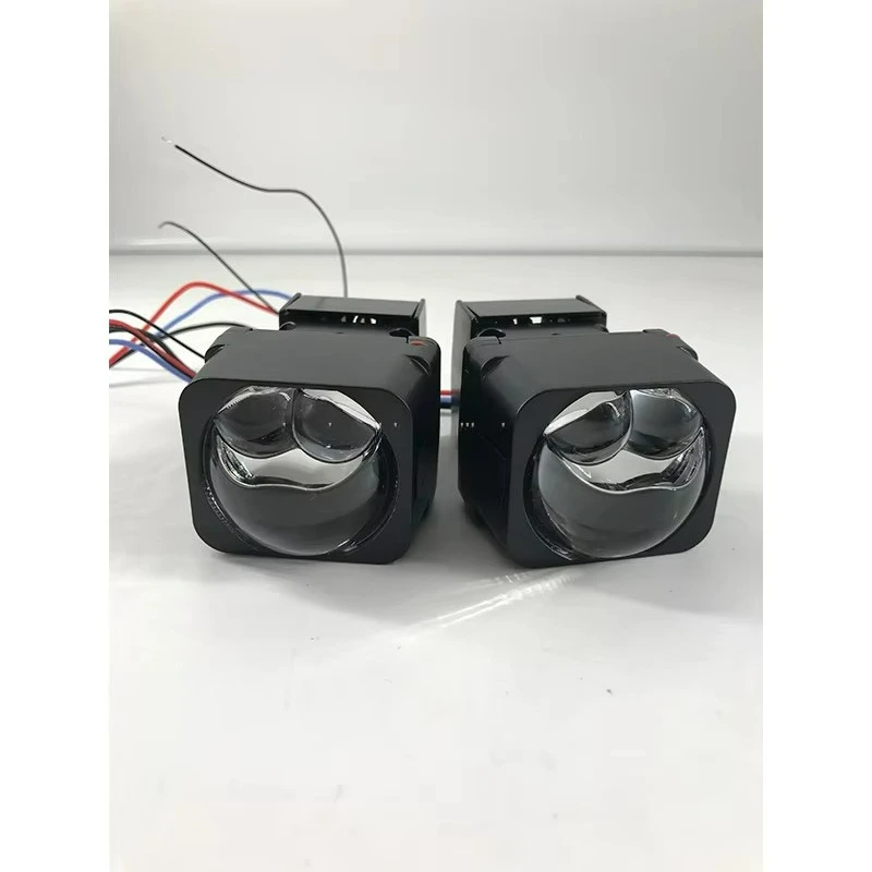 50W LED Headlights for Civic Hilux 1.5 inch M20 Matrix Lens Module 6000K Car Projector 8000K Color New 12V Accessories