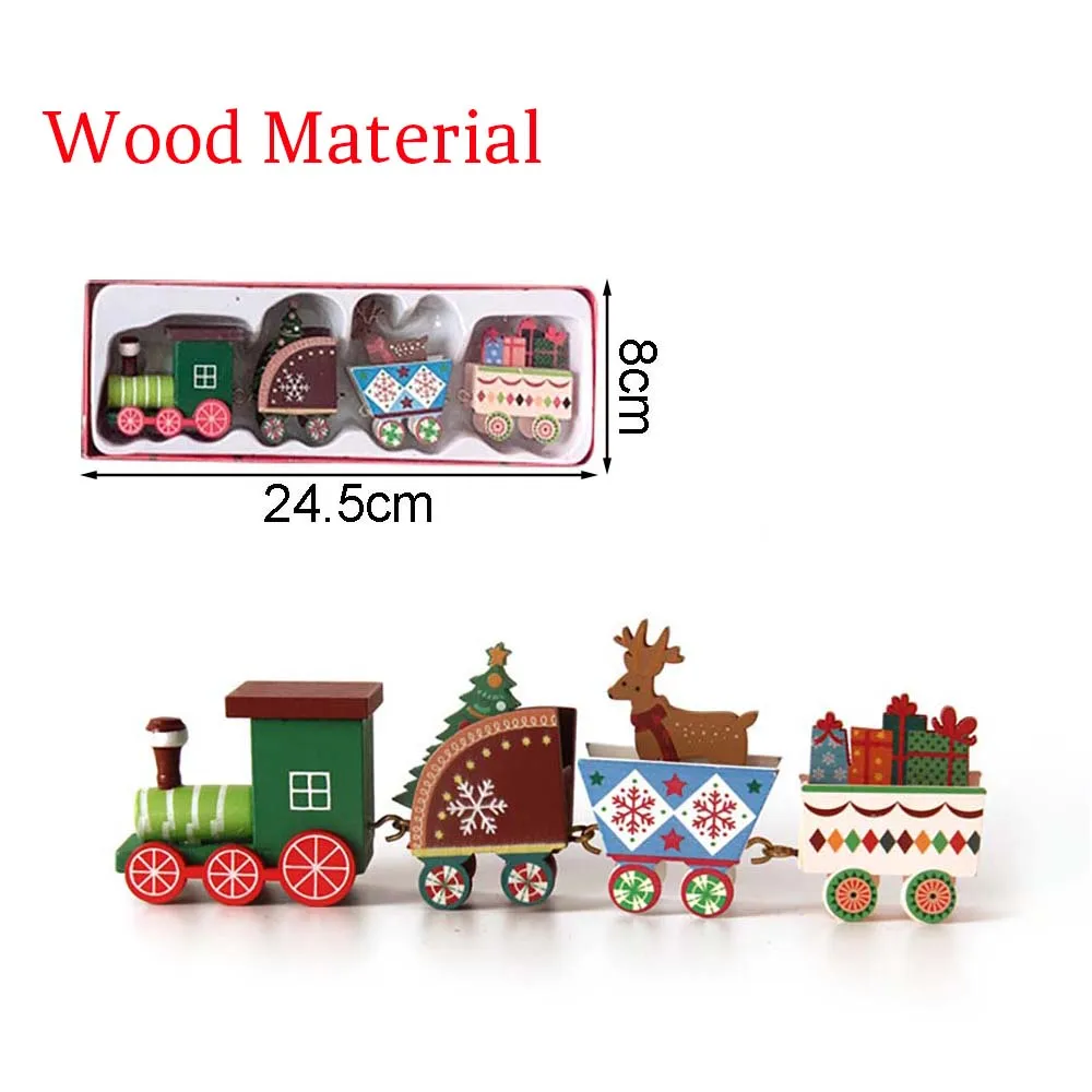 Weihnachts-Holzzug, Frohe Weihnachtsdekorationen für Zuhause 2026, Weihnachtsornament, Neujahr 2026 Geschenke – Detail 12