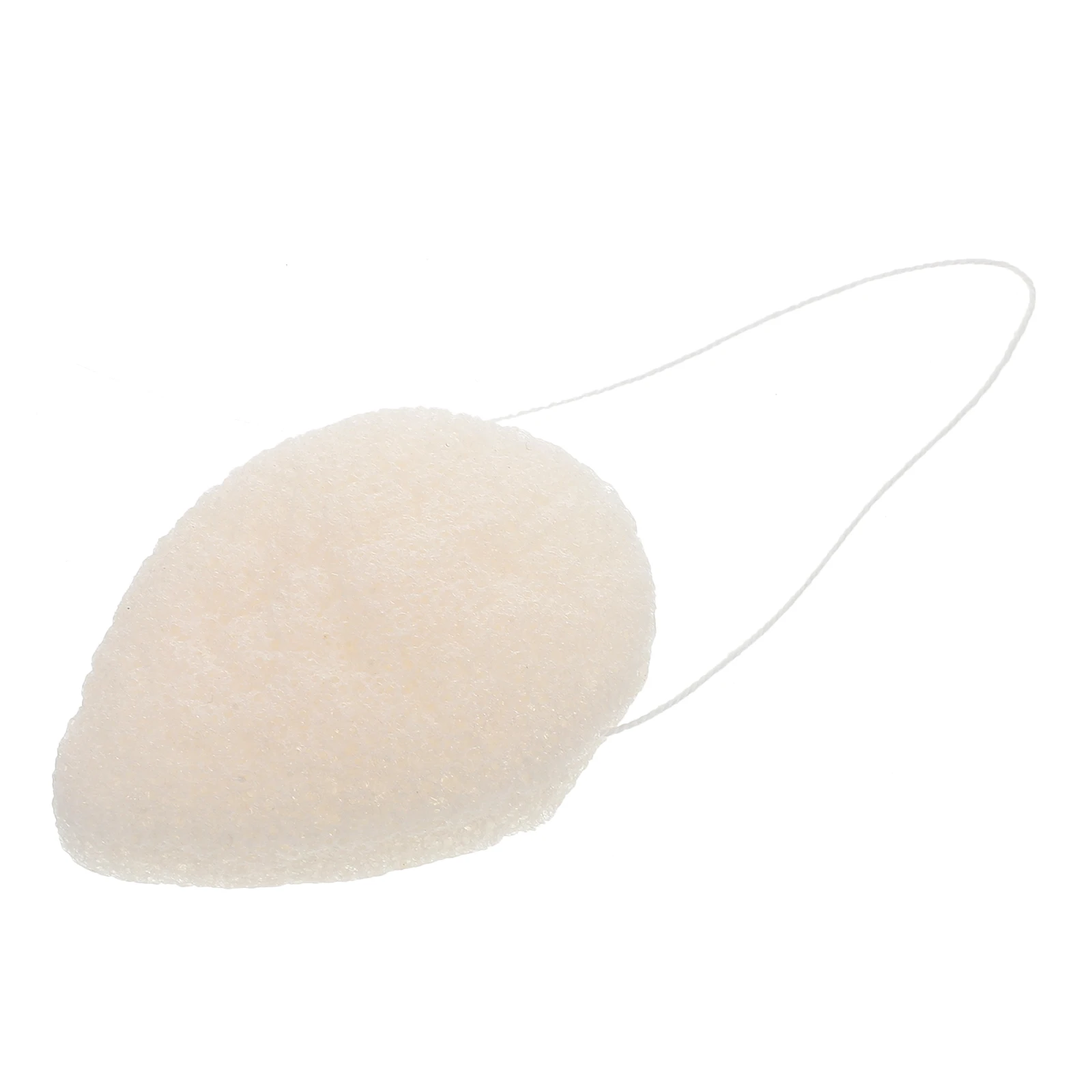 

White Cellulose Bath Shower Sponge Pad Exfoliating Body Scrubber Face Cleansing Tool Durable Absorbent Family Use