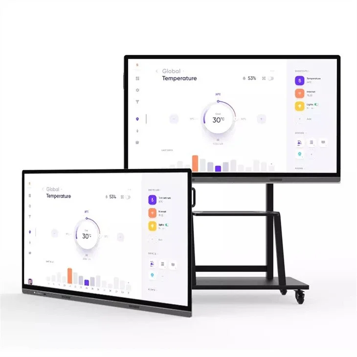 65inch 4+32GB Android System Touch Screen Electronic Whiteboard For Classroom Business Education Experience(Wall Mount Included)