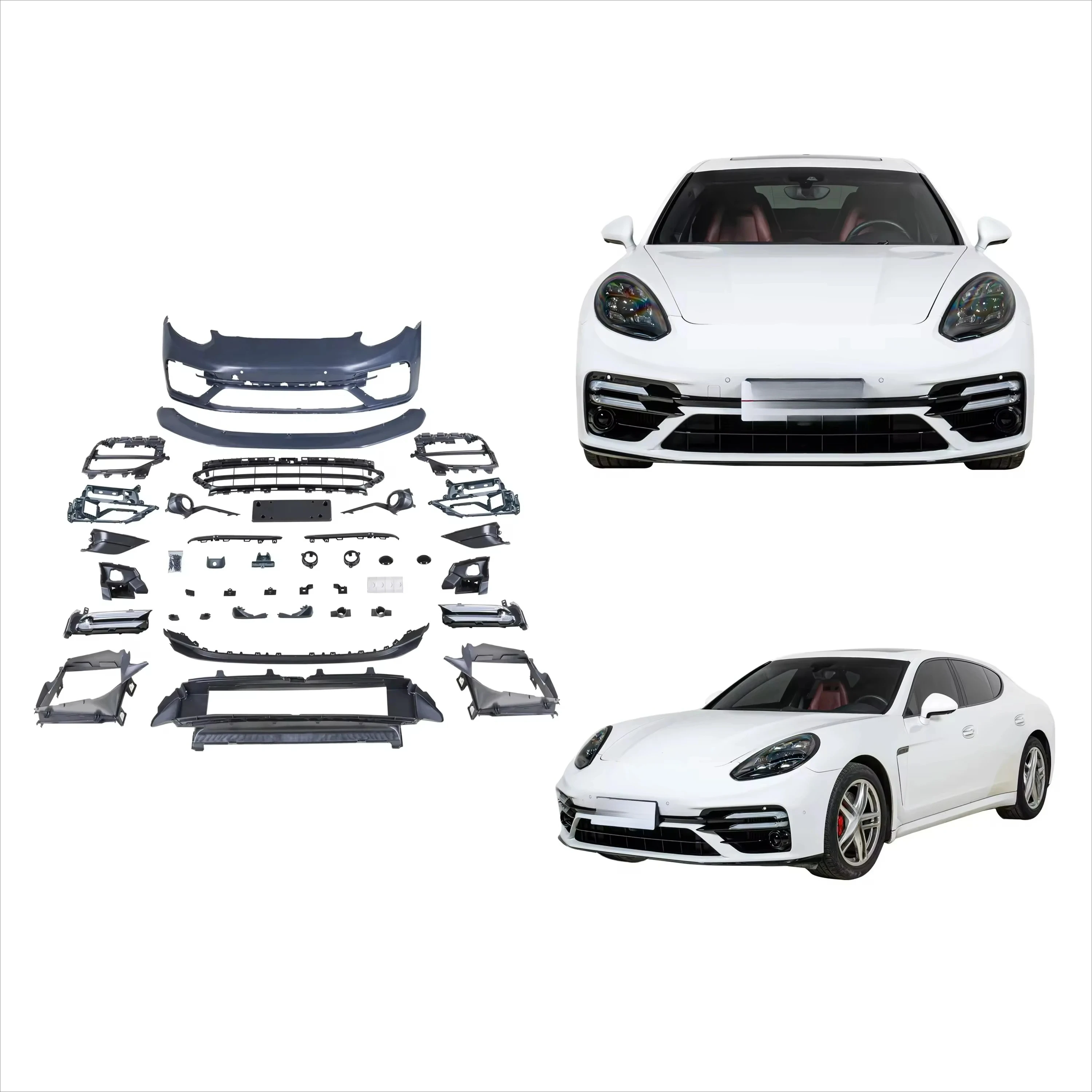 

LED-Integrated FORPorschePanamera Sleek PP Plastic BODYKIT Turbo 2011-2021