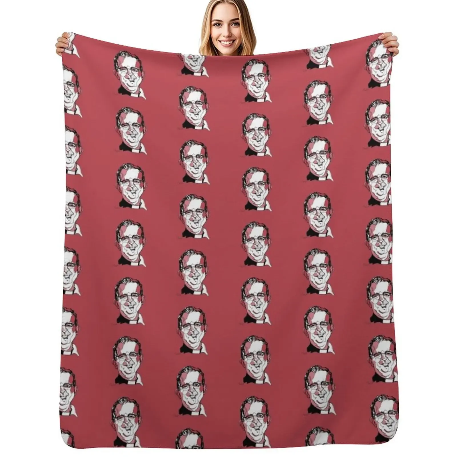 

Reverend Richard Coles Throw Blanket For Decorative Sofa Personalized Gift Soft Beds Blanket