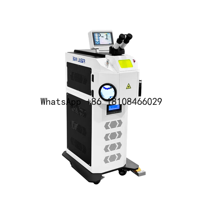 YAG 200W Laser Welder for Silver Gold Jewelry Necklace Ring Laser Welding Machine Repair Ring