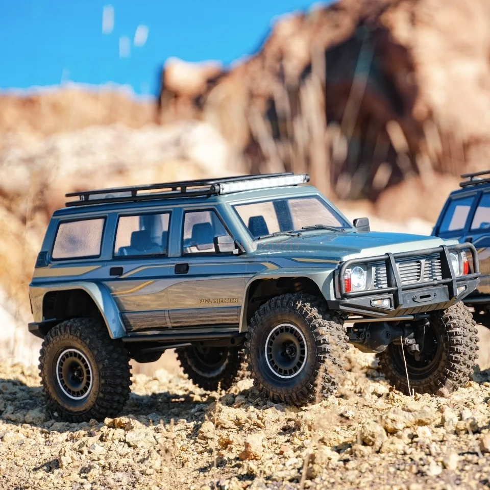 2025 ใหม่ YK4107 1/10 RC รถ 4WD Off-Road Lcg แชสซีถังเปิด Crawler Full-ยานพาหนะเกียร์โลหะ