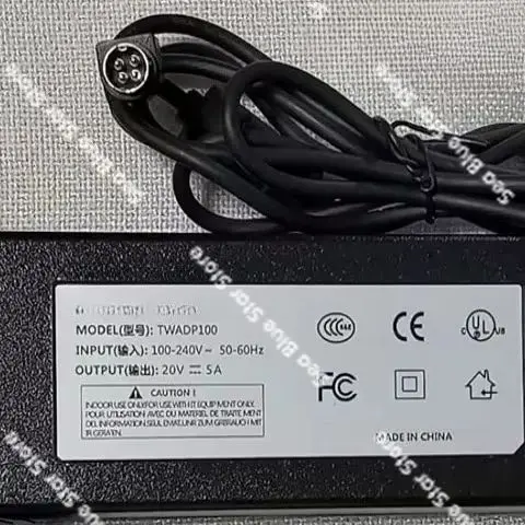 Power supply for GE LOGIQ i, GE LOGIQ e color ultrasound universal power adapter, four-pin plug