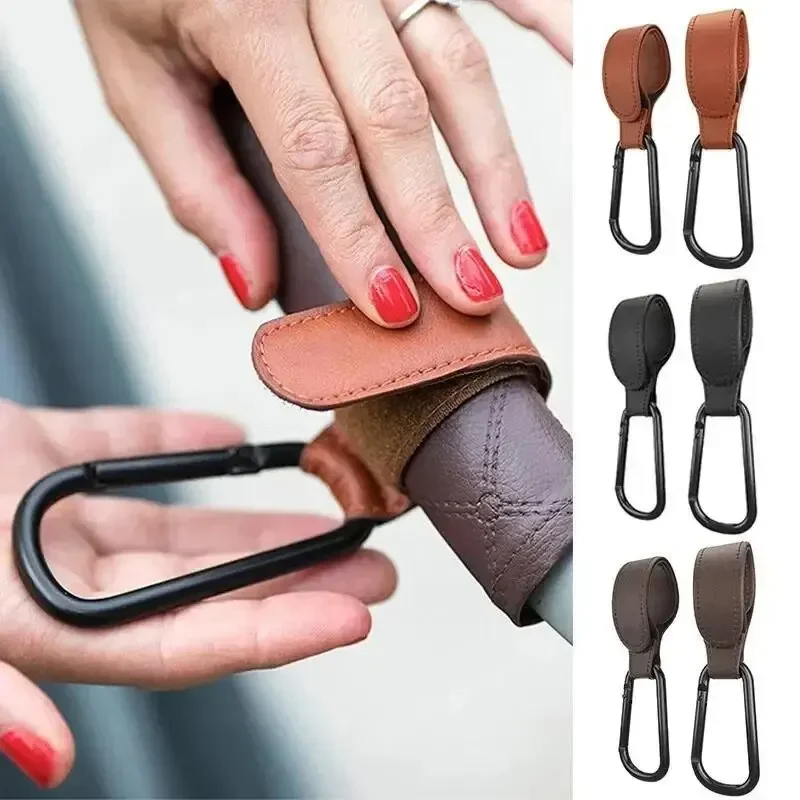 Baby Urine Bag Hook Is Sturdy  Durable  High-Quality  And Multifunctional Baby Stroller  Lt Is Made Of PU Leather And Adjustable