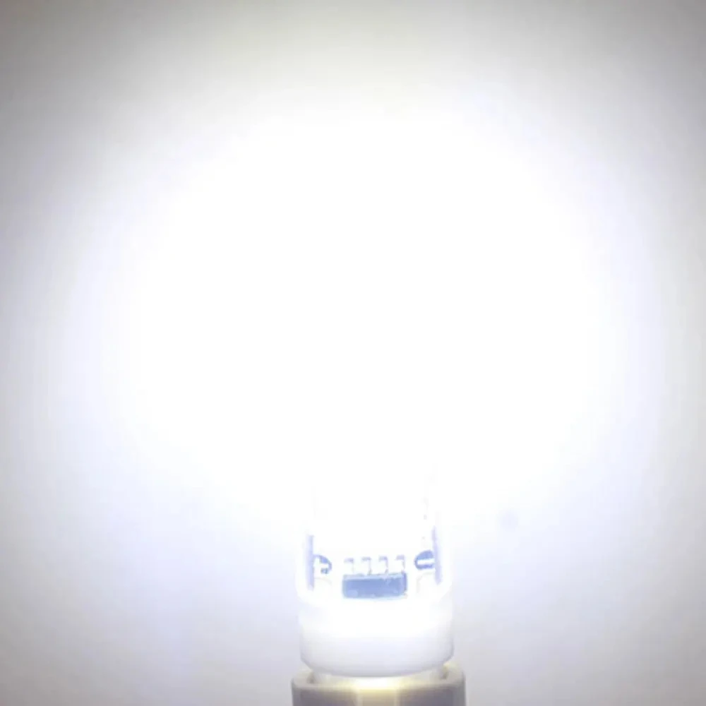 YORYZENG 10PCS dimmbare 3W 6W G4 G9 Glühbirnen COB LED Cool White Warm 220V 12 Volt Mini für Home Lamps Lights Dekoration Beleuchtung Birne 3