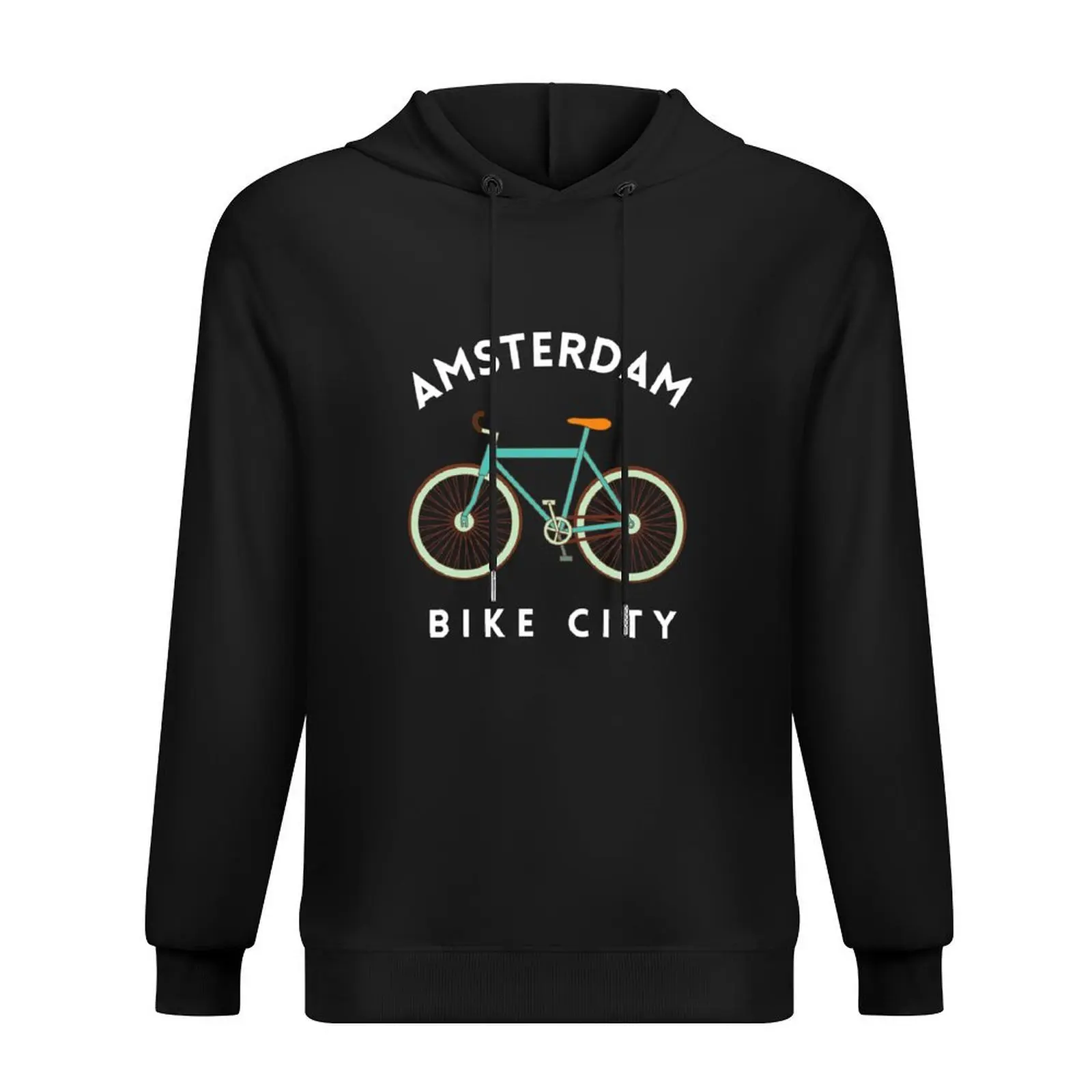 

Amsterdam Bike City Hoodie korean style clothes men's clothing mens clothes graphic t shirts men new in hoodies