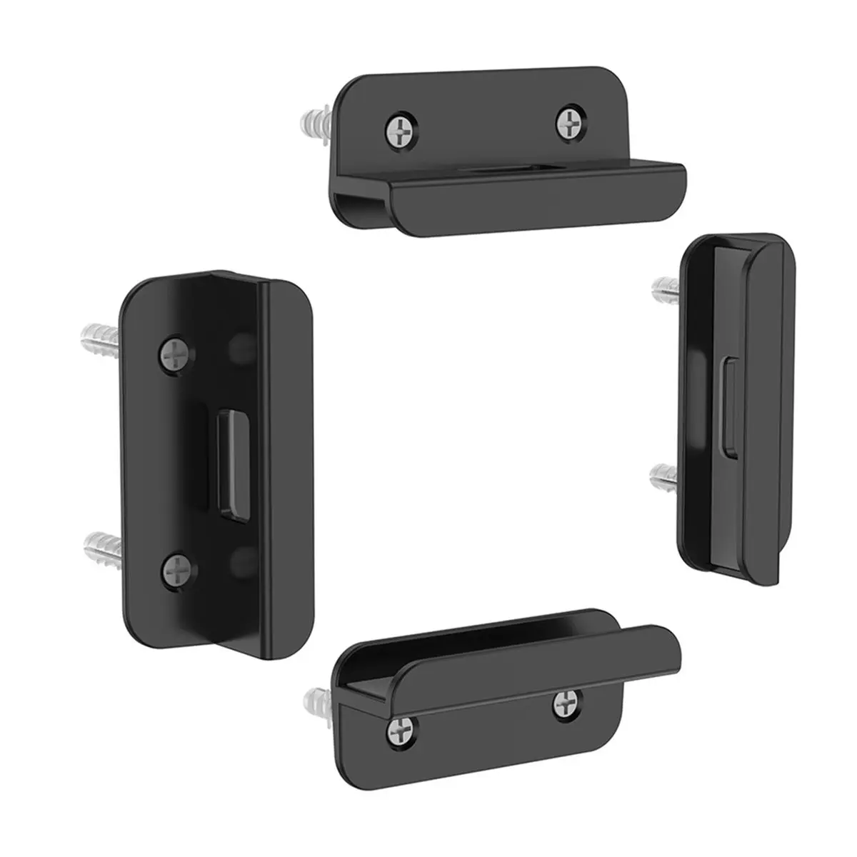 828new Wall Mount Anti-Theft Lock Holder for Tablets, E-Reader, Phone, Adhesive or Screws Install for Cooking Working Relaxing