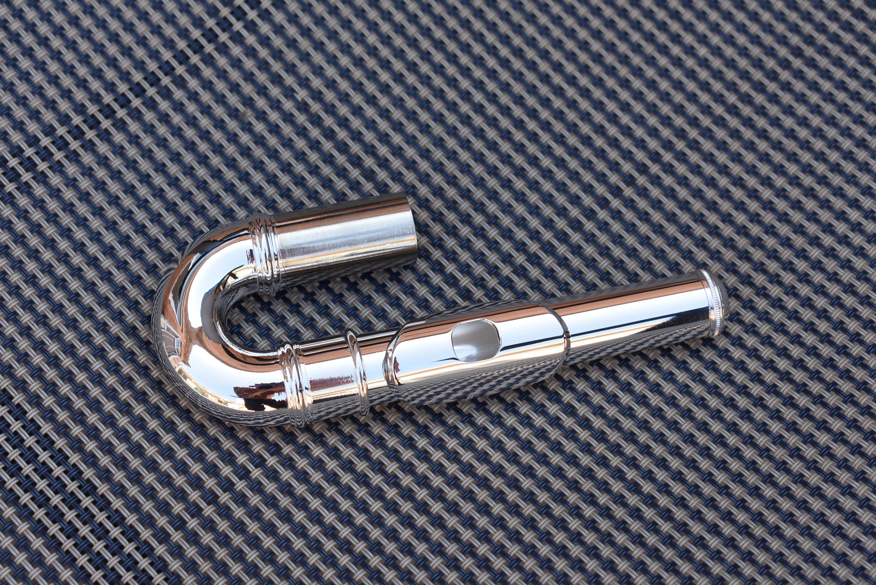 

1 pcs flute bent tip silvered - Yamaha size