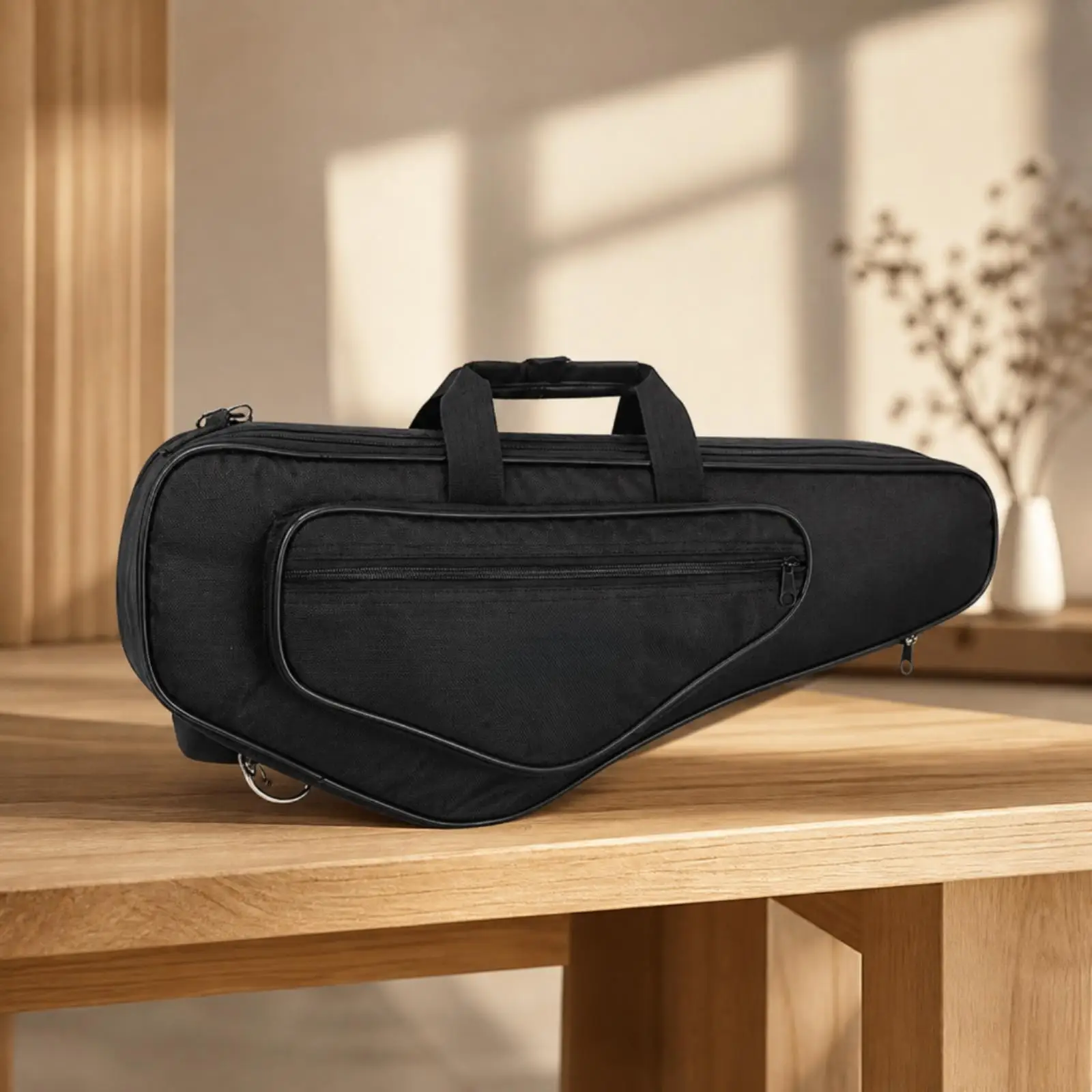 Alto Saxophone Case with Shoulder Straps for Lessons Gigs and Everyday Carrying Convenience