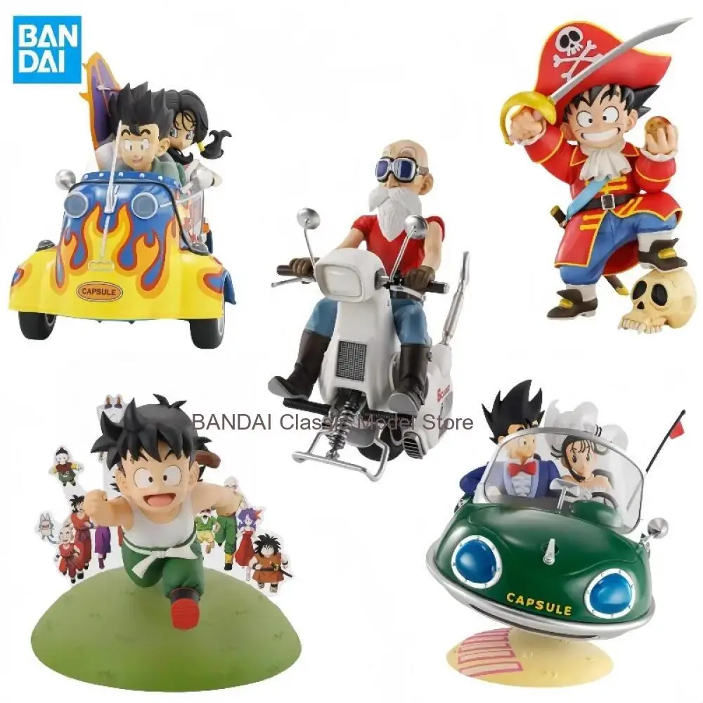 

In Stock Original Bandai Ichiban Kuji Dragon Ball Snap Collection 2 Son Goku Master Roshi Son Gohan Figure Anime Model