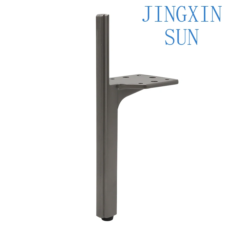 Metal support legs Adjustable TV cabinet feet Aluminum alloy feet Sofa legs Coffee table Bedside support feet Bathroom cabinet f
