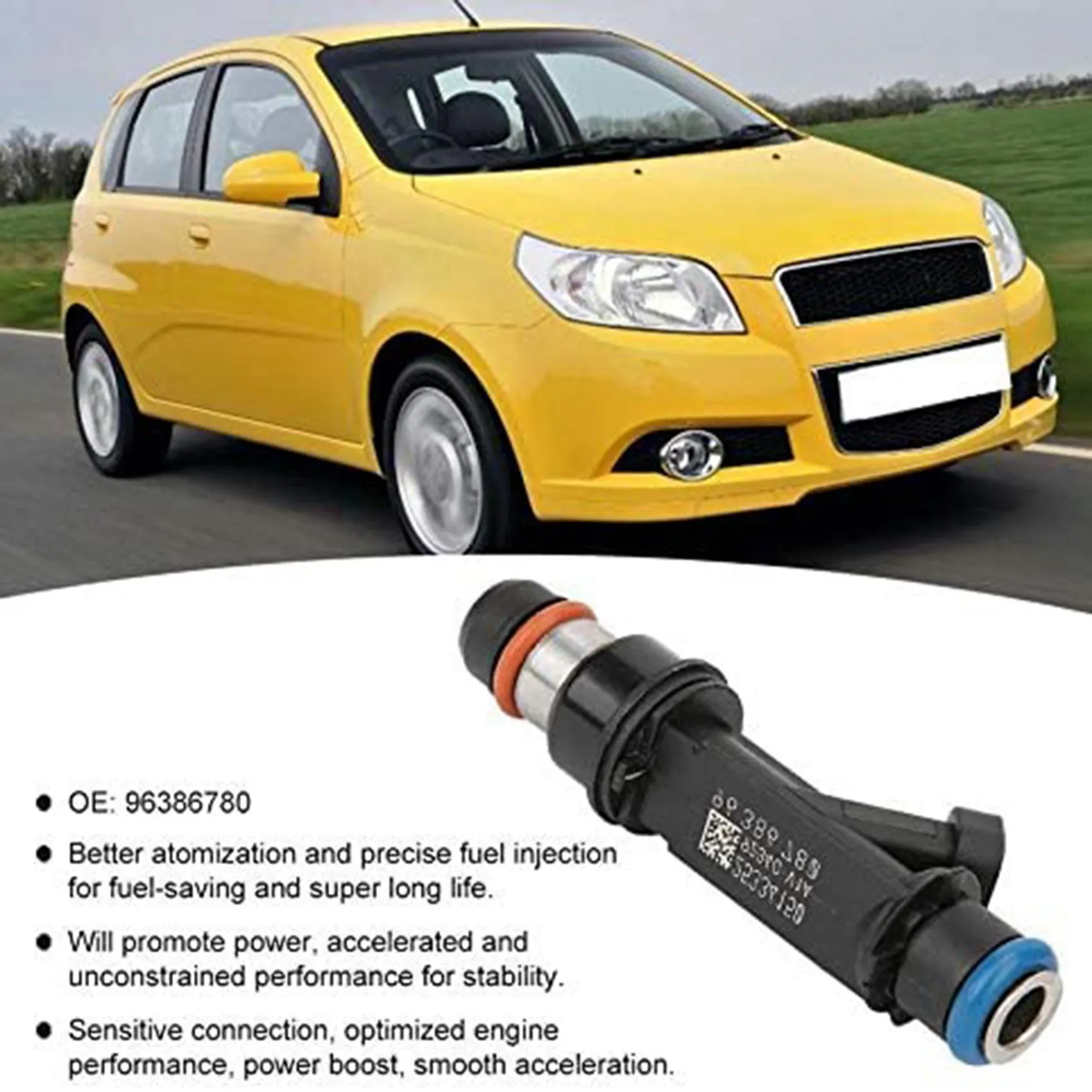 Iniettore di carburante per auto per Chevrolet Aveo 25334150