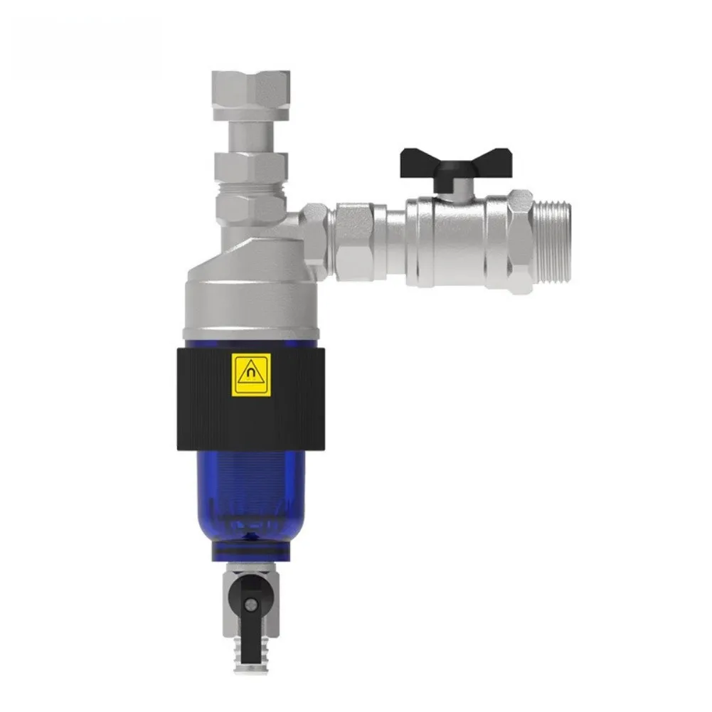 DN20 3/4 Inch Magnetic Filter Brass Sludge Separator For Underfloor Heating System Wall Mounted For Boiler Water Purification To