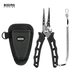 Booms Fishing F07 рыболовные плоскогубцы из нержавеющей стали, ножницы для лески, резак для проволоки, инструмент для удаления крючков, многофункциональное рыболовное снаряжение, инструменты