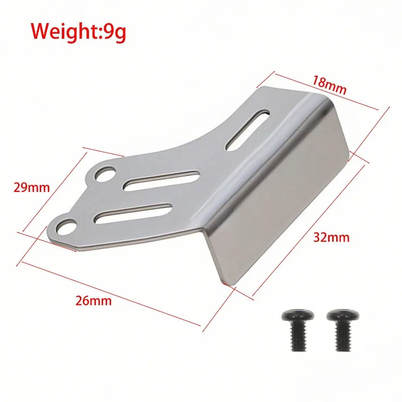 1 pz protezione catena in acciaio inossidabile, per Losi 1:4 Promoto MX telecomando moto LY164 accessori fai da te