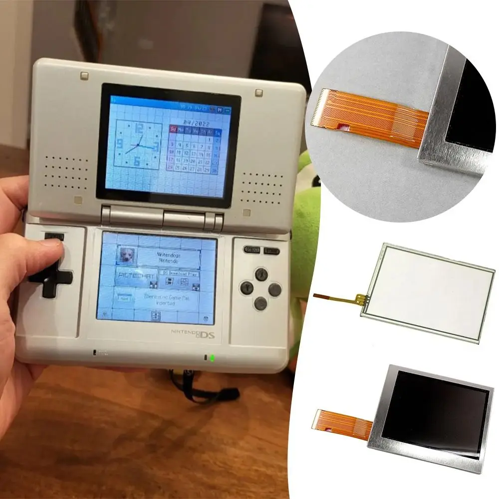 Replacement Spare Parts Game Console Screen DIY Original Touch Screen Repairing Screen Digitizer for Nintendo DS/NDS