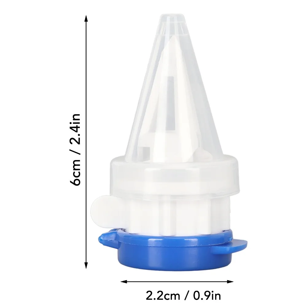 Picture 5: 2pcs Reusable Ergonomic Design Bottle Pourer Easy to Install Speed Pourer Milk Drinks Diverter Drink Splitter Home Kitchen