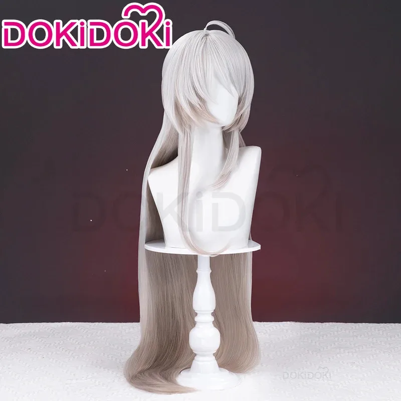2025 ❤ New IN STOCK Game Honkai: Star Rail DokiDoki Women 80cm Long Straight Wig Acheron Cosplay Tattoo Scalp ★★