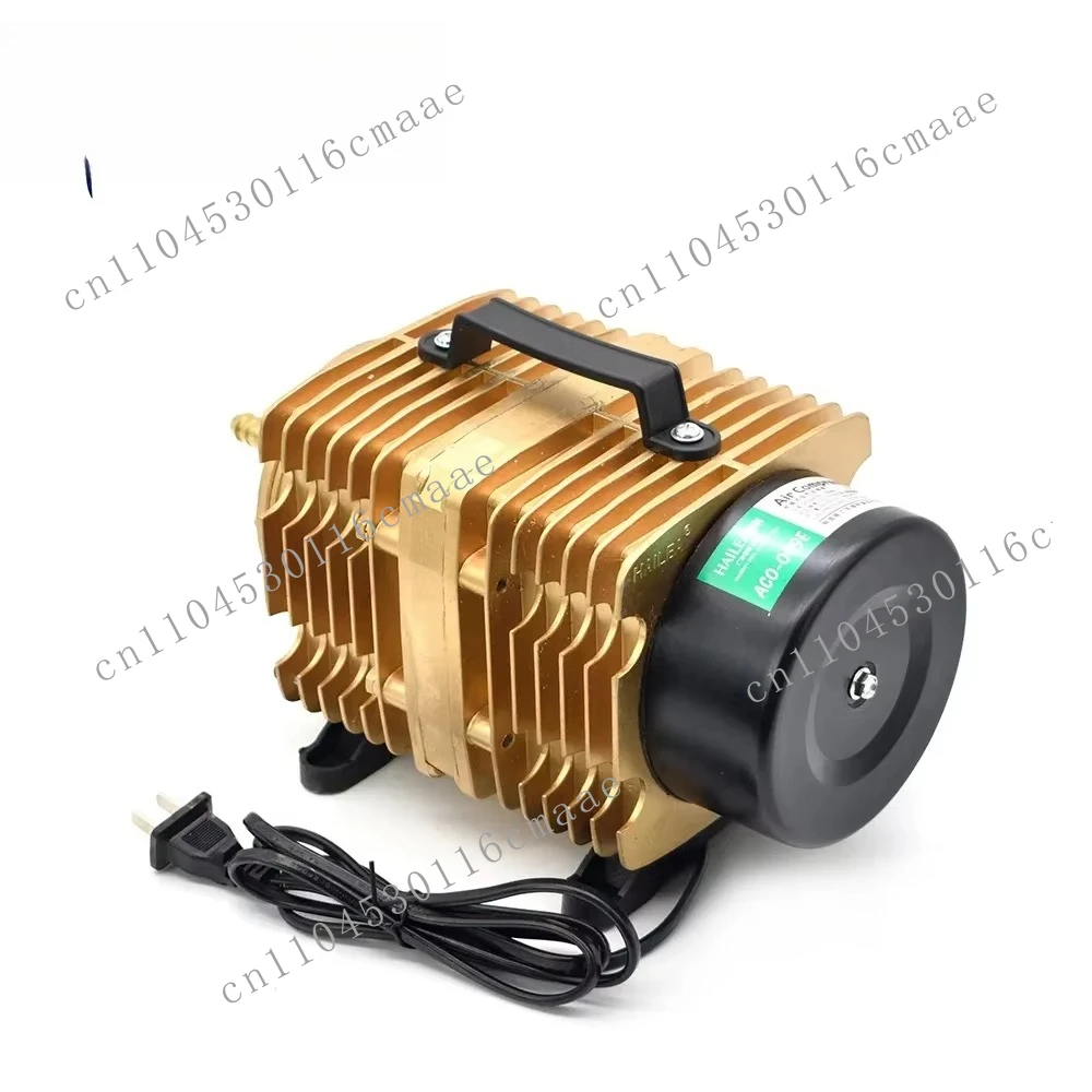Air Pump 160W Compressor AC 220V Air Assist Electrical Magnetic ACO-009E  for CO2 CNC Laser Engraving Cutting Machine view 2