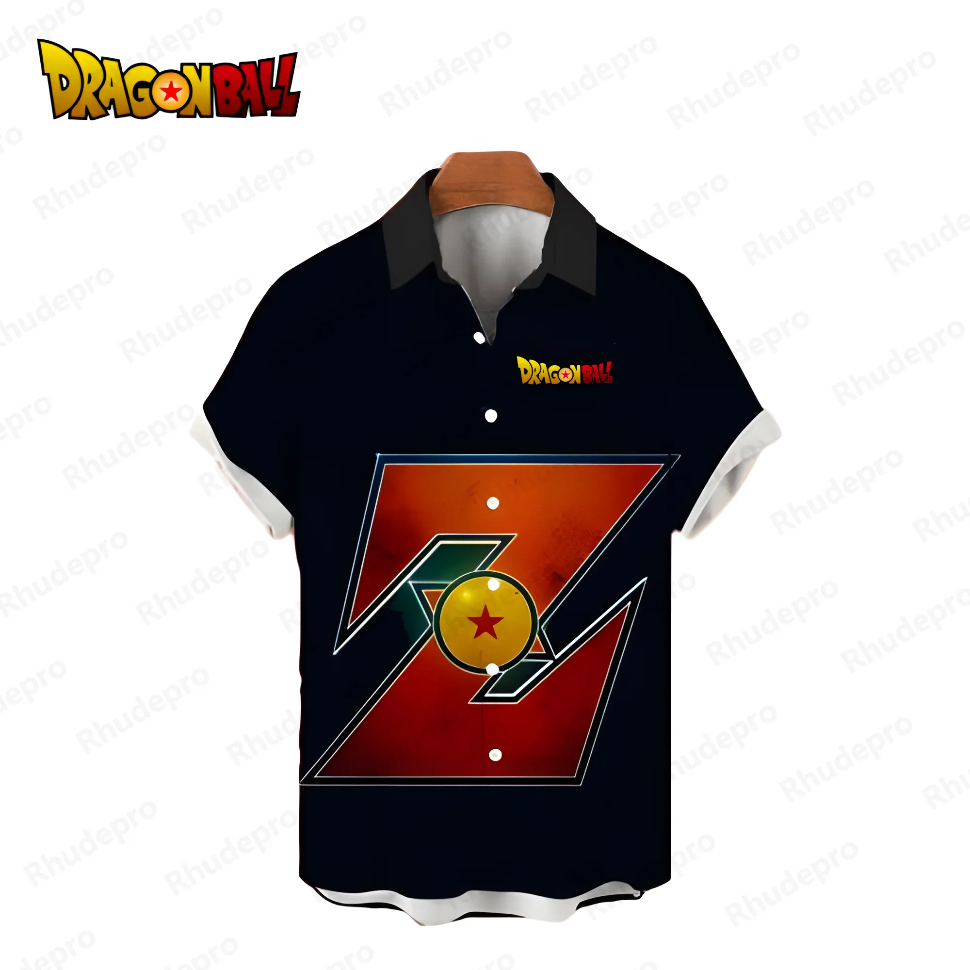 Men's Shirts Vegeta Dragon Ball Z Y2k Shirts and Blouses Men's Social Shirt Goku Summer Oversized Cool 2024 Super Saiya Fashion