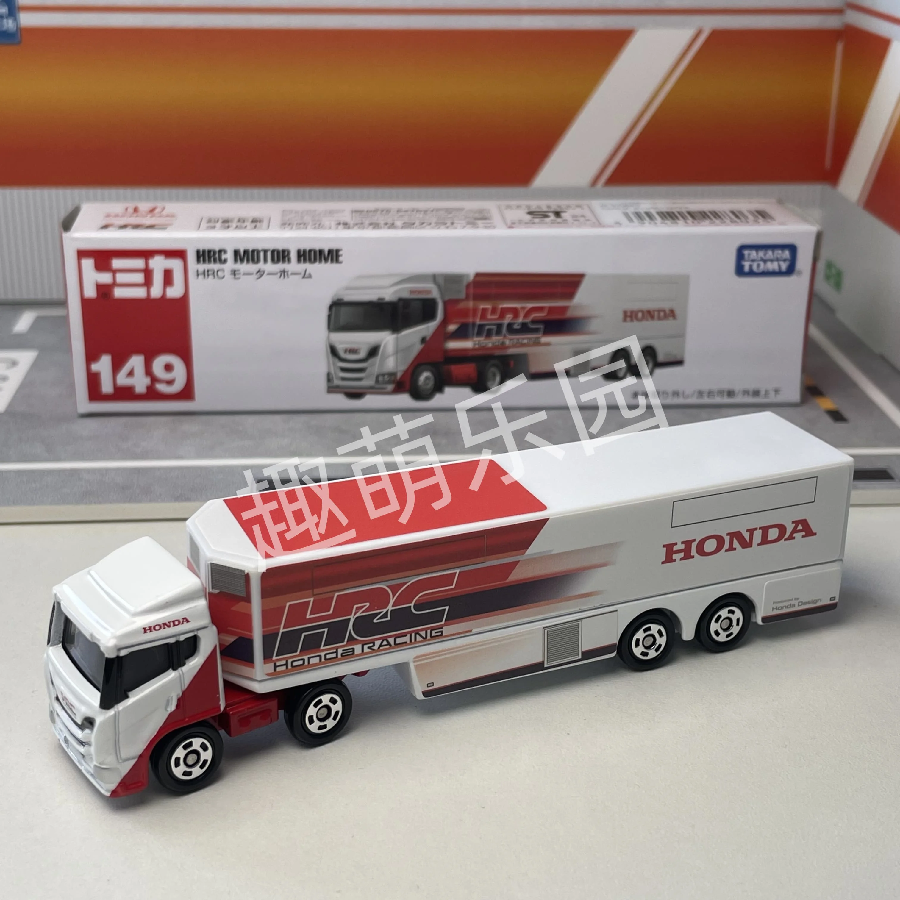 TAKARA TOMY Tomica New NO.149 Honda RACING HRC Motor Home Car Alloy Toys Motor Vehicle Diecast Metal Model Gift for Children Boy
