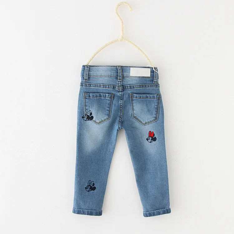 Fashion Baby Girl Pants Jeans Toddler Girls Skinny Jeans Leggings Cowboy Kids Denim Pants for Girl 6-36M Autumn Newborn Clothes