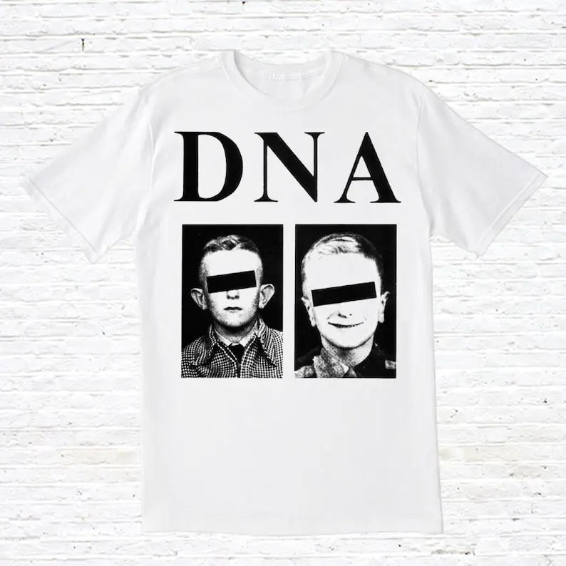 

Dna T-Shirt Fashion Top tee T Shirt Short Sleeve Cotton Men's Crew Neck Printed Tee
