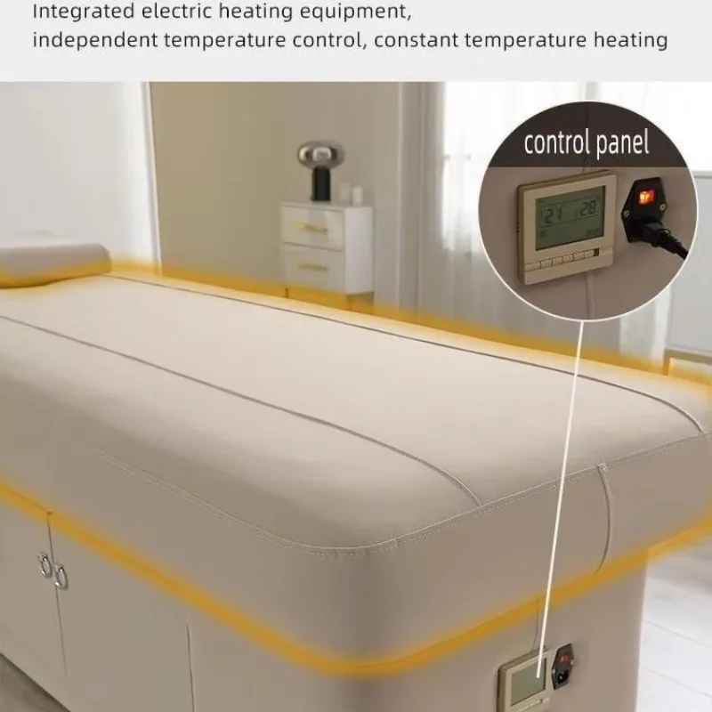 Factory Direct SPA Bed Constant Temperature Heating Overall Lifting and Micro Finishing Beauty Electric Spa Massage Bed