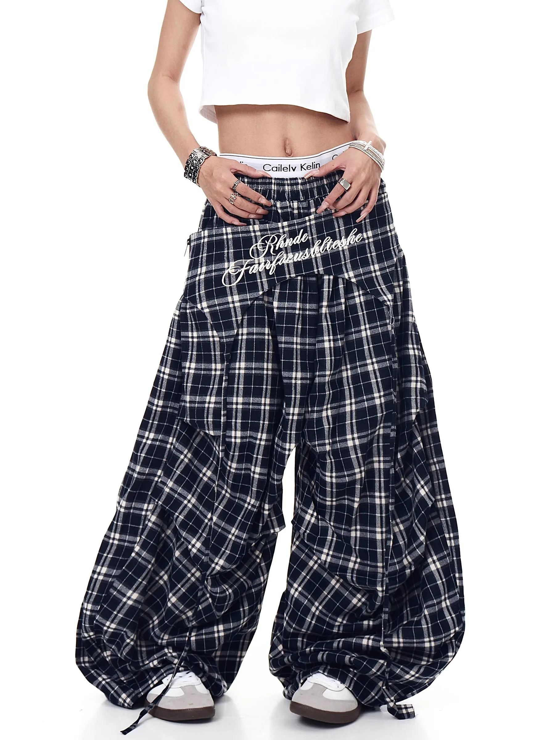 アメリカンレトロレター刺繍ルーズワイドレッグパンツメンズスレストリートウェアカジュアルパンツ快適なルーズフィットパンツ