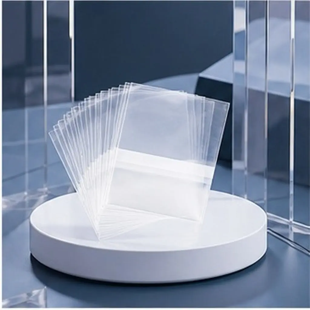 200Pcs PVC Heat Shrink Film Clear Shrinkable Packaging Protector Sealing Wrap for Cable Insulation Wire Harness Tubing