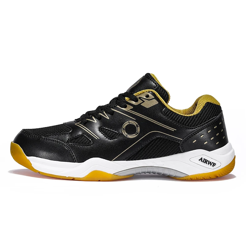 Zapatos de tenis de mesa de entrenamiento de interior Unisex, zapatos de entrenamiento con absorción de impacto para hombre, zapatos de tenis transpirables para mujer, zapatos de balonmano