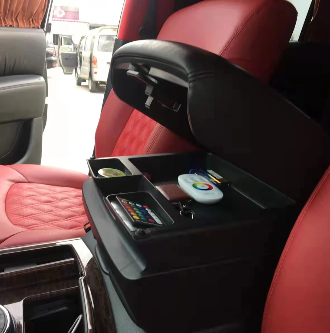 Wholesale High-Quality Patrol Y62 Rotatable Multi Armrest Center Console Storage Box  Direct Fit OEM Style