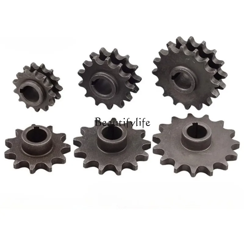 

Electric tricycle motor chain gear cone 428 type double row gear 530 type single row 630 gear cone
