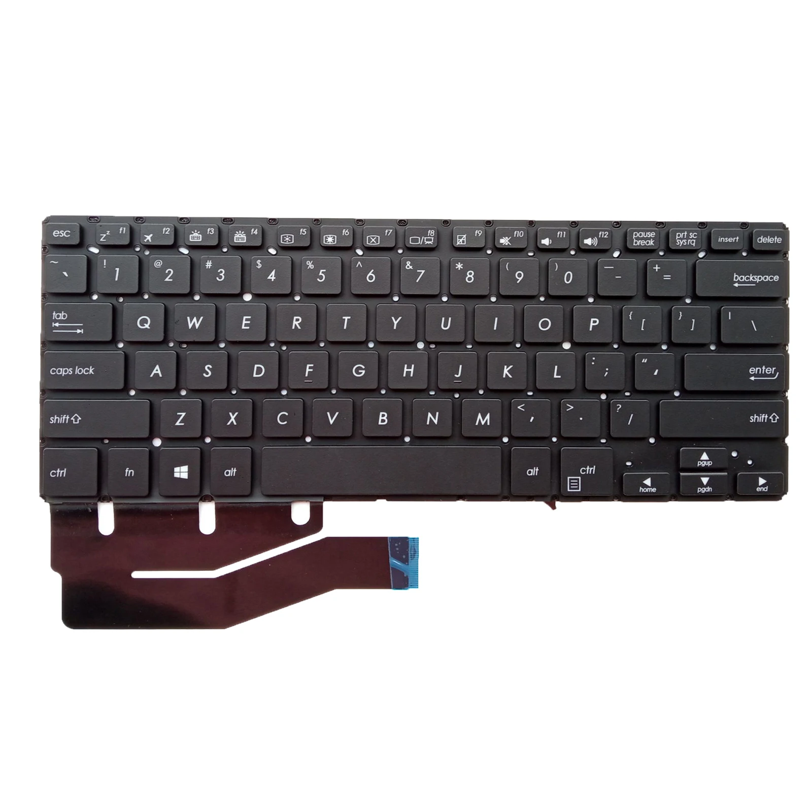 

US Laptop Keyboard for ASUS VIVOBOOK 14 13N1-33A0121 TP410 TP410U TP410UA TP410UF TP410UR TP461 Q405U