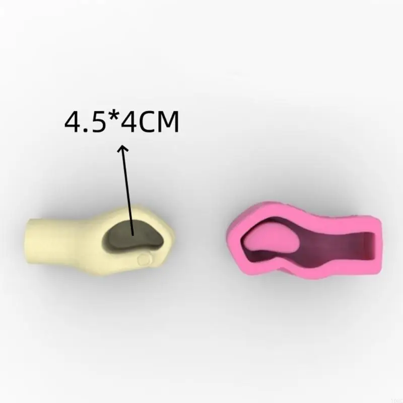Y08c Silikonblütenknopfform -Gestenform
