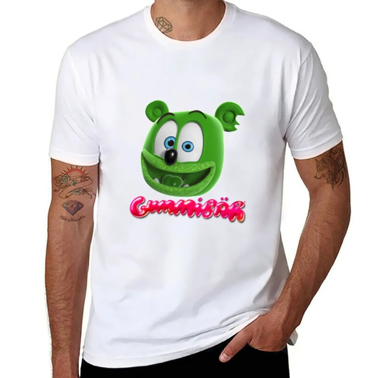 

Gummibar the Gummy Bear, 2016 T-Shirt man t shirts cotton man t shirt luxury T-Shirt