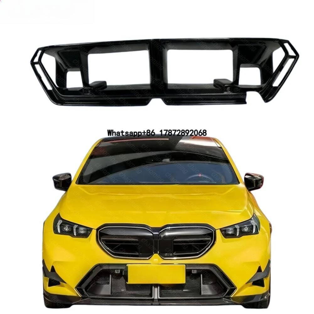 

Dry Carbon Fiber Bumper Lower Grille W/ Air Vents for M5 G90 OEM Fit
