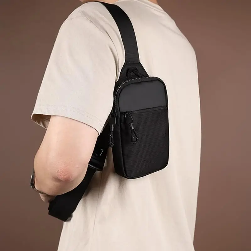 Sling Bag for Men and Women, Mini Crossbody Bags with Adjustable Strap, Water Resistant Fanny Pack Phone image 3
