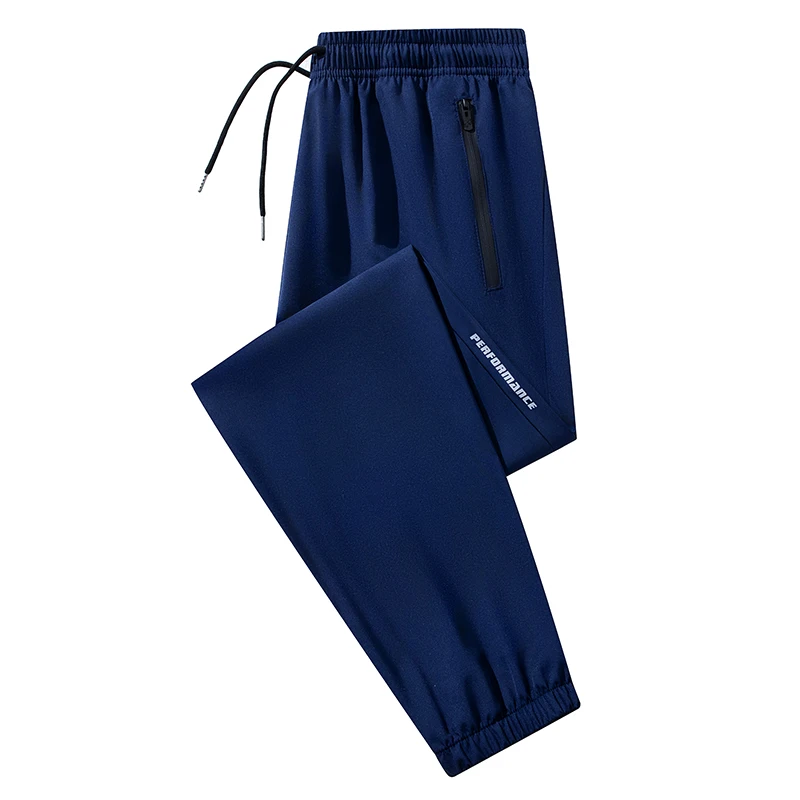 Outdoor Baseball Sports Sweat Absorbing Quick Drying Casual Pants for Men Fashionable Loose and Comfortable Ice Pack Leg Pants