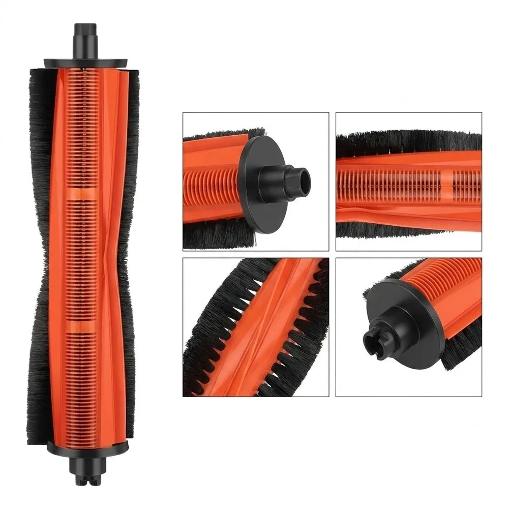 For TriCut Anti-Tangle Roller Brush For Dreame S10 For X30Pro For X20Pro S10 PU Robot Vacuum Cleaner Hair Resistant Cutting Ma