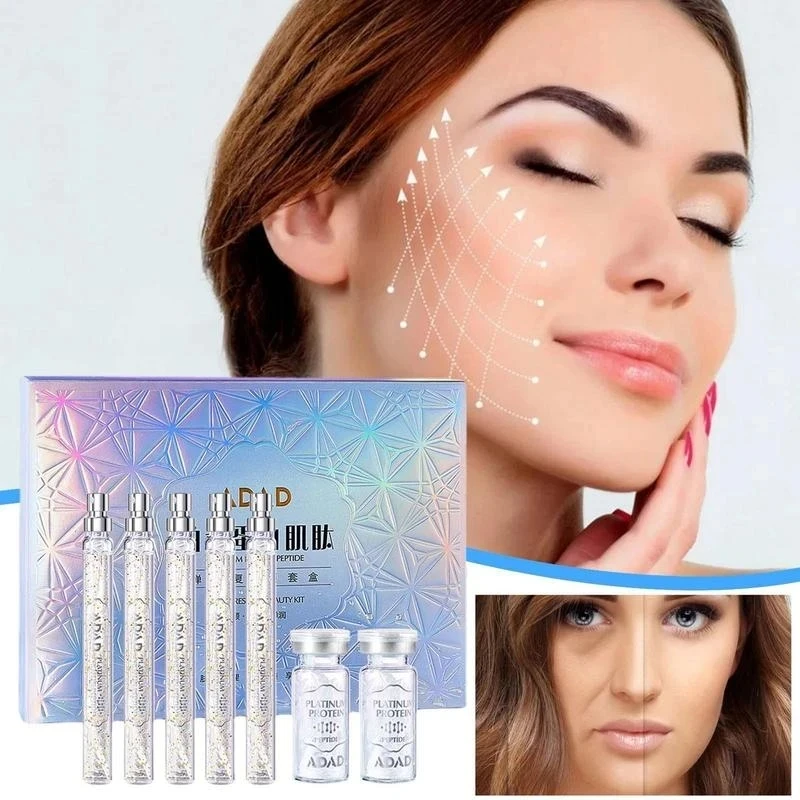 

Skin care Serum Protein Silk Thread Set Highlighter for face Moisturizing Skin FIrming Smooth Rough Skin Care Essence Absorbable